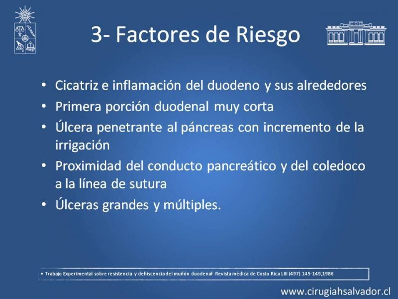 Diapositiva 10 de Manejo del muñón duodenal difícil
