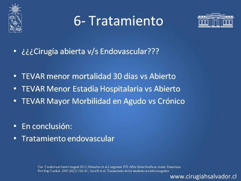 Diapositiva 32 de Síndrome Aórtico Agudo