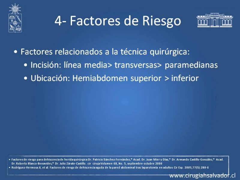 Diapositiva 18 de Manejo de la Evisceración