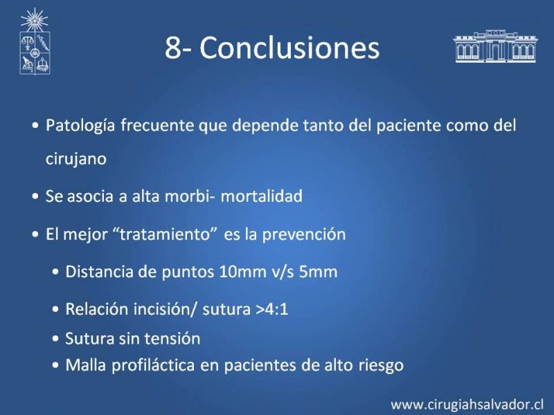 Diapositiva 32 de Manejo de la Evisceración