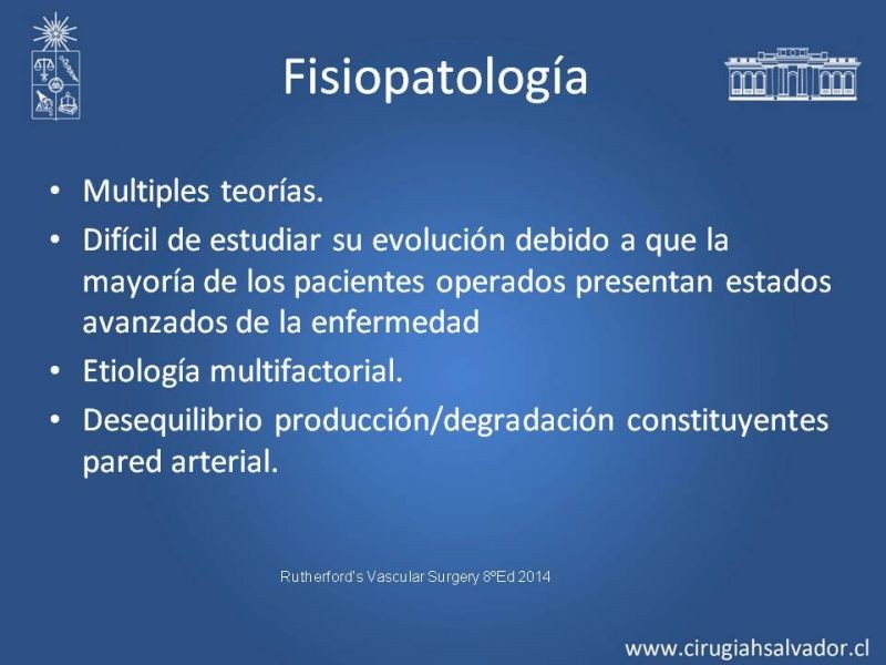 Diapositiva 5 de Aneurismas Periféricos