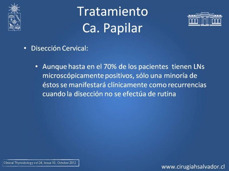 Diapositiva 25 de Cáncer Diferenciado de Tiroides