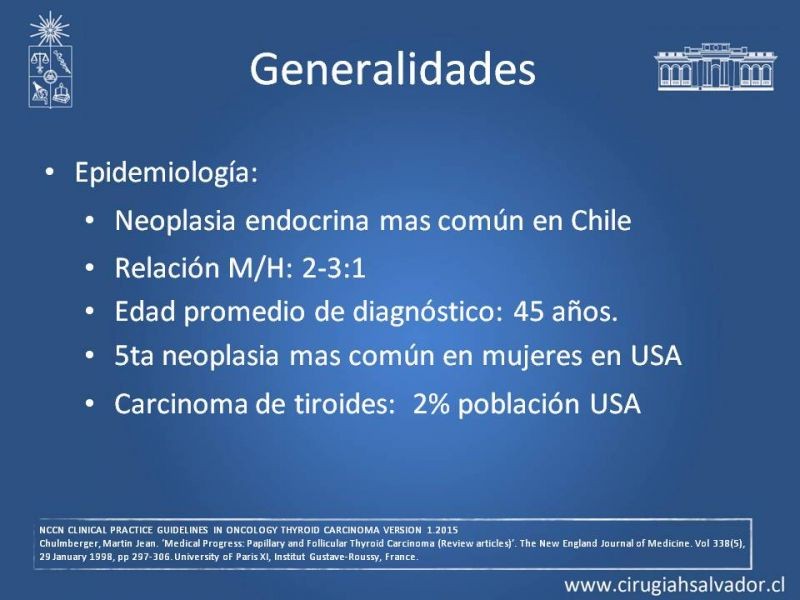 Diapositiva 3 de Cáncer Diferenciado de Tiroides