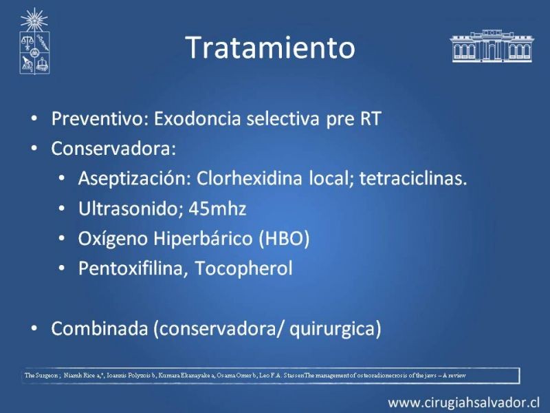 Diapositiva 14 de Osteoradionecrosis