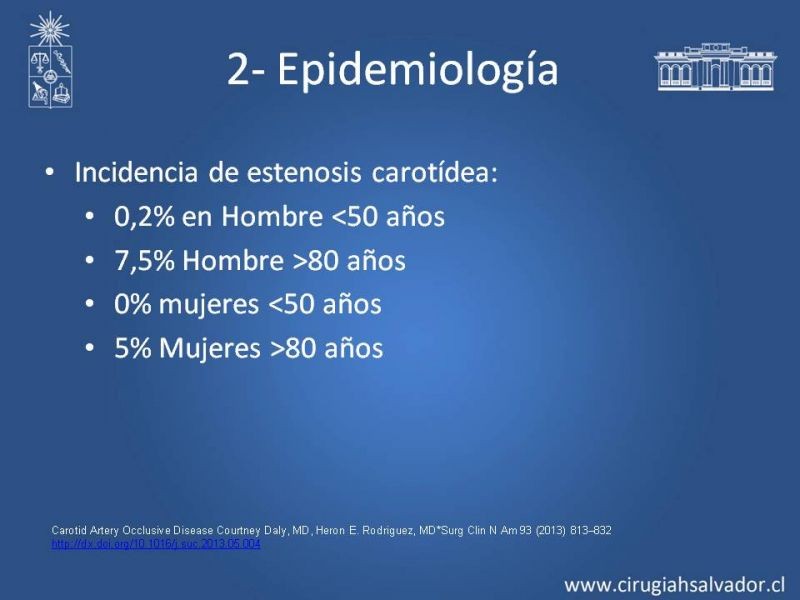 Diapositiva 5 de Estenosis Carotídea Asintomática