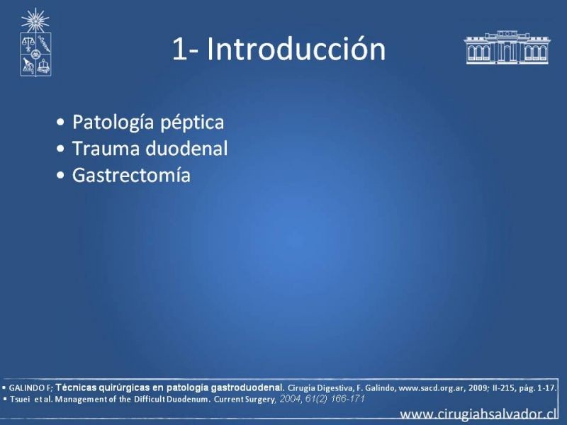 Diapositiva 7 de Manejo del muñón duodenal difícil