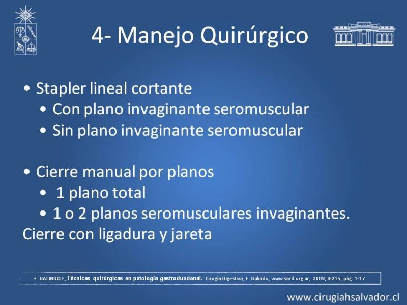 Diapositiva 11 de Manejo del muñón duodenal difícil