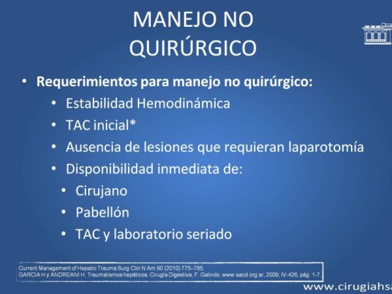 Diapositiva 14 de Trauma hepático