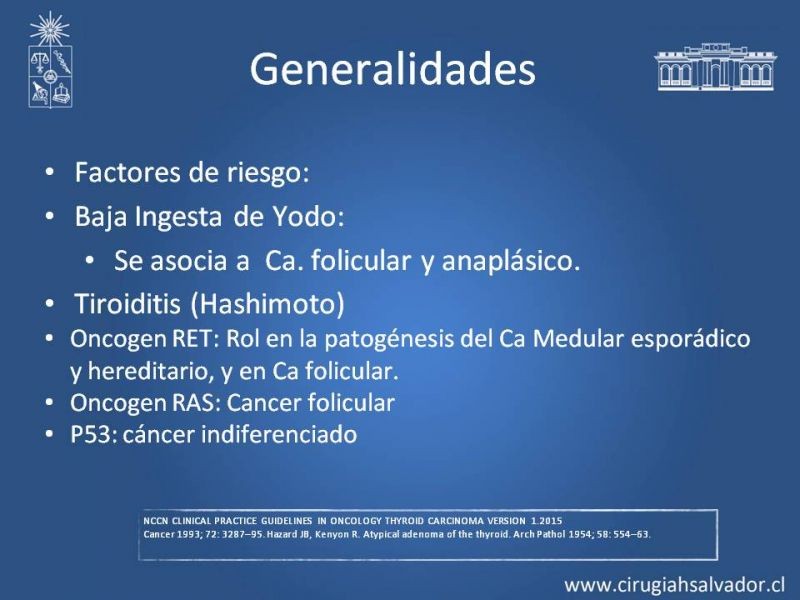Diapositiva 7 de Cáncer Diferenciado de Tiroides