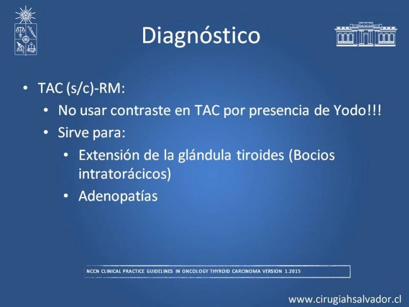 Diapositiva 13 de Cáncer Diferenciado de Tiroides