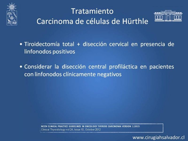 Diapositiva 32 de Cáncer Diferenciado de Tiroides