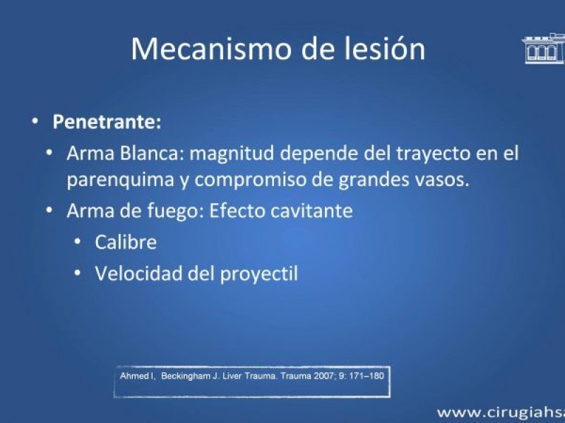 Diapositiva 8 de Trauma hepático