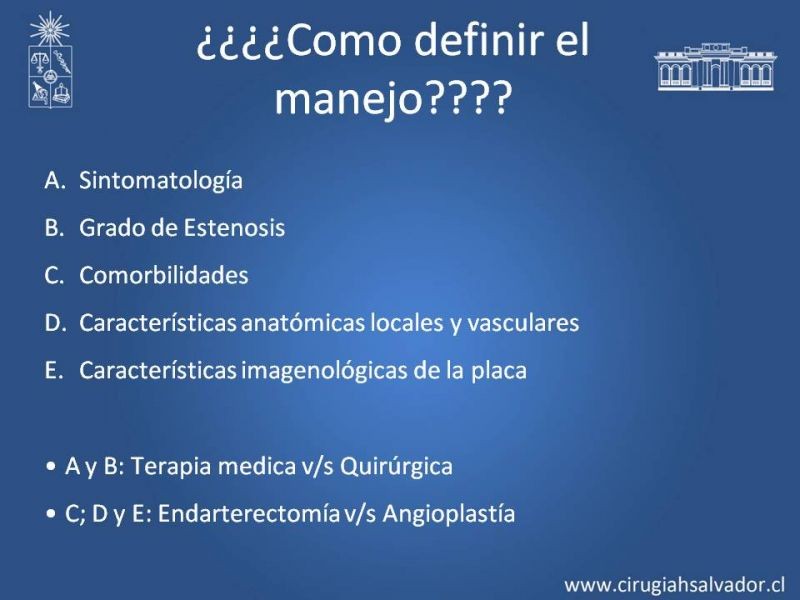 Diapositiva 33 de Estenosis Carotídea Asintomática