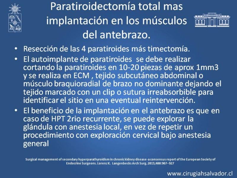 Diapositiva 17 de Hiperparatiroidismo secundario
