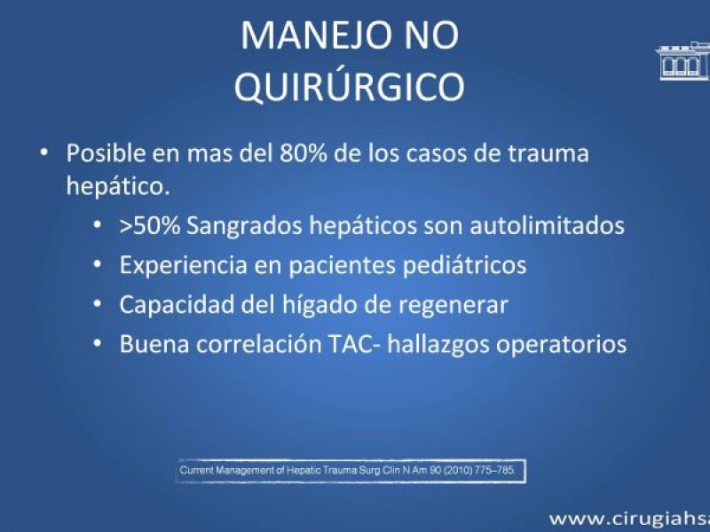 Diapositiva 13 de Trauma hepático