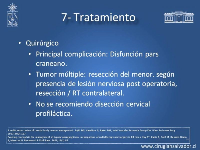 Diapositiva 25 de Paraganglioma cervical