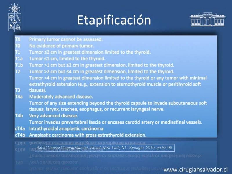 Diapositiva 17 de Cáncer Diferenciado de Tiroides
