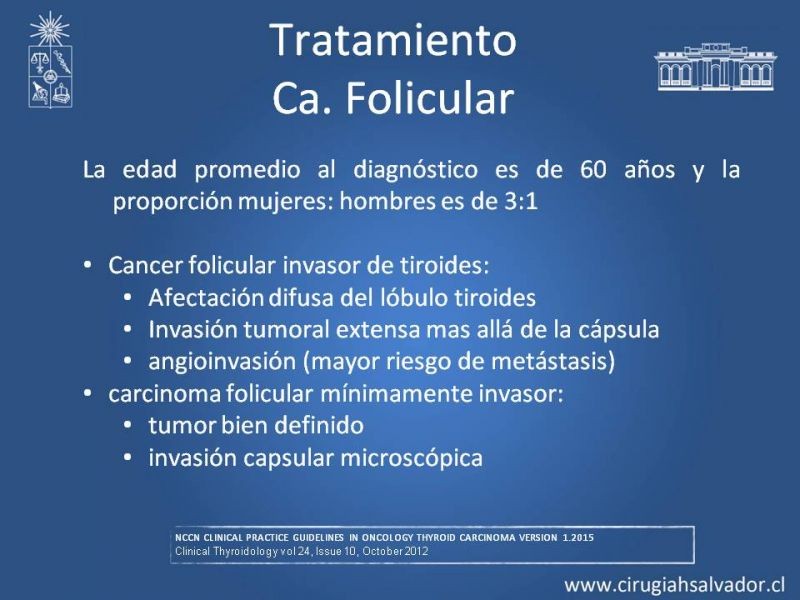 Diapositiva 28 de Cáncer Diferenciado de Tiroides
