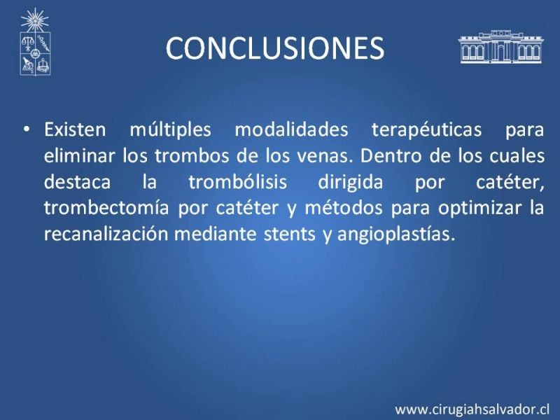 Diapositiva 47 de Indicación quirúrgica de la trombosis venosa profunda