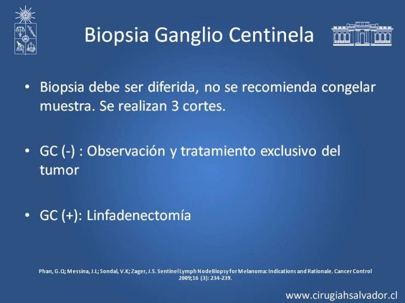 Diapositiva 31 de Manejo Quirúrgico del Melanoma 
