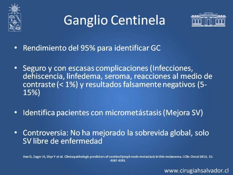 Diapositiva 28 de Manejo Quirúrgico del Melanoma 