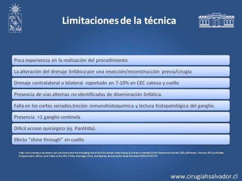 Diapositiva 19 de Ganglio centinela en Cáncer Espinocelular