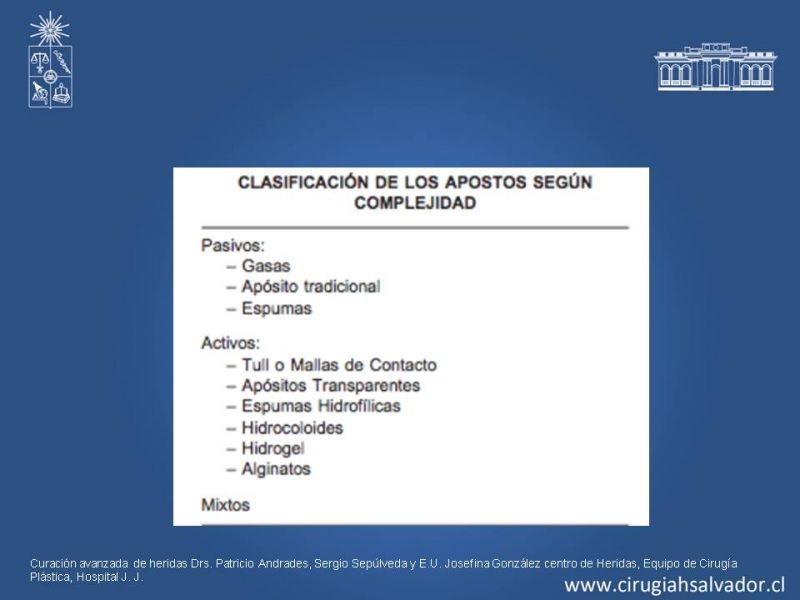 Diapositiva 9 de Curación Avanzada de Heridas
