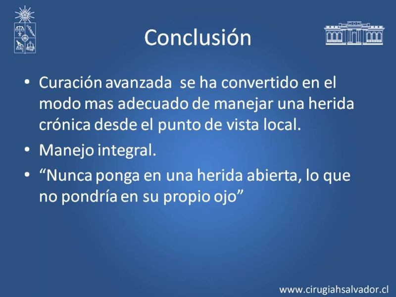 Diapositiva 22 de Curación Avanzada de Heridas