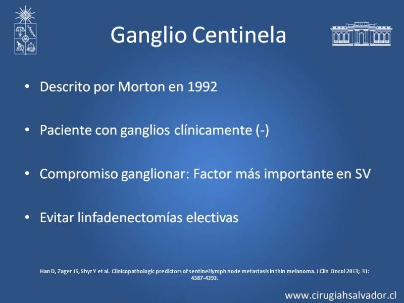 Diapositiva 27 de Manejo Quirúrgico del Melanoma 