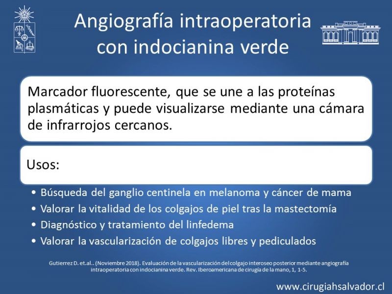 Diapositiva 9 de Monitorización de colgajos