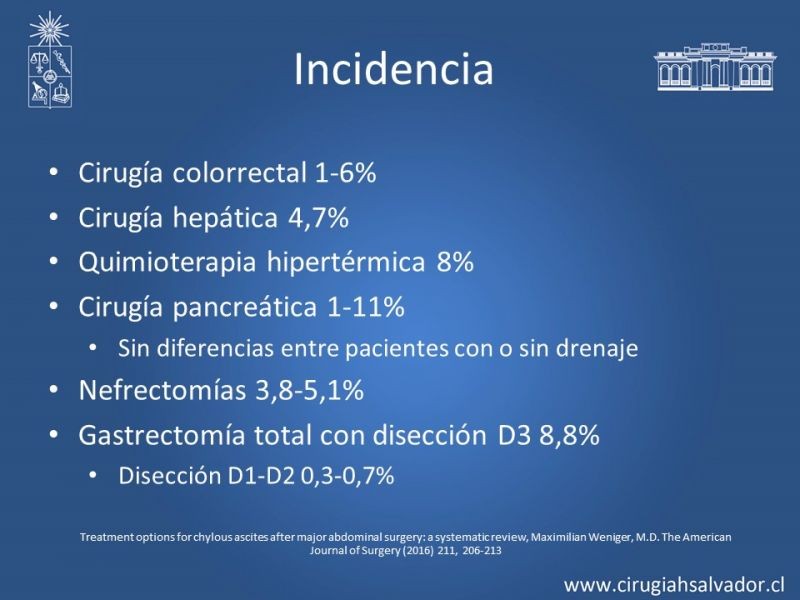 Diapositiva 10 de Ascitis quilosa secundaria a cirugía mayor abdominal