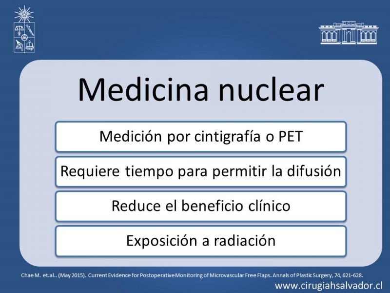 Diapositiva 24 de Monitorización de colgajos