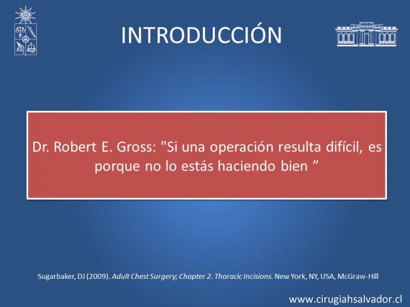 Diapositiva 3 de Accesos quirúrgicos torácicos