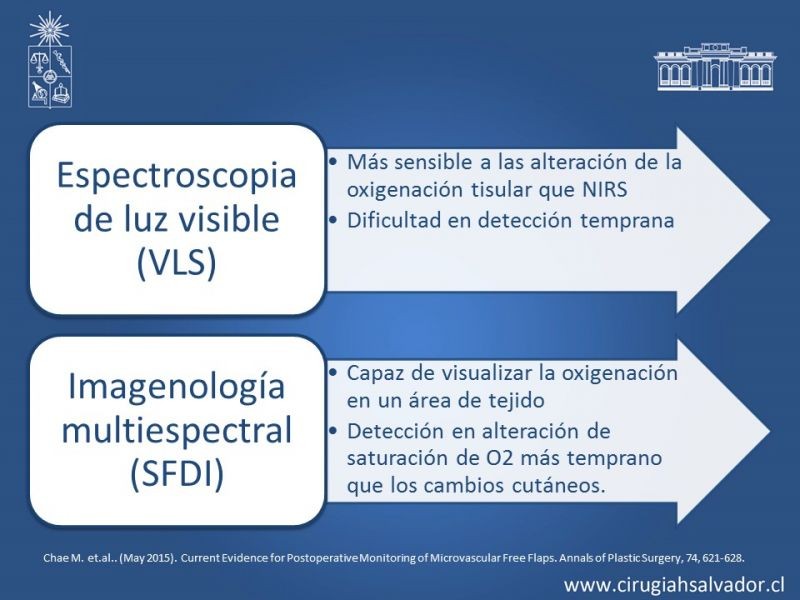 Diapositiva 22 de Monitorización de colgajos