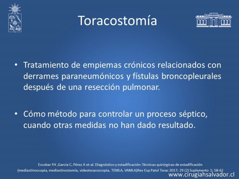 Diapositiva 44 de Accesos quirúrgicos torácicos