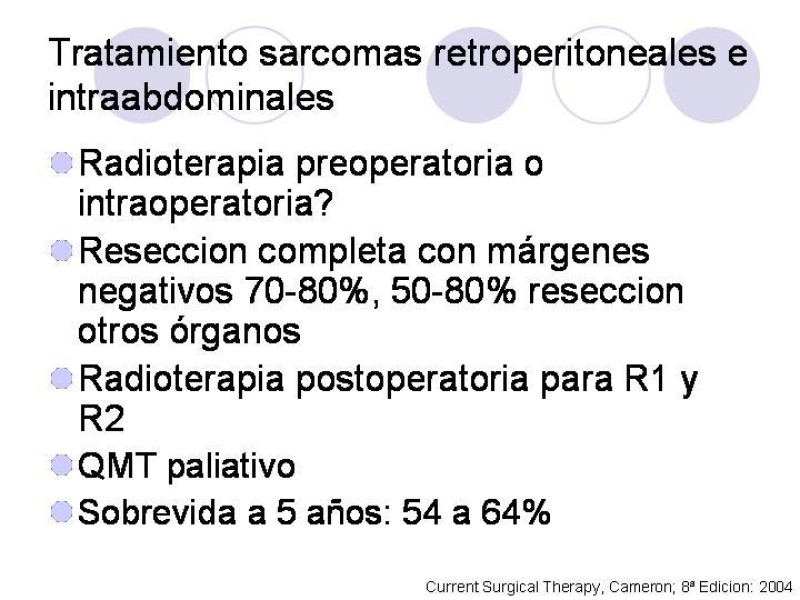 Diapositiva 29 de Sarcomas