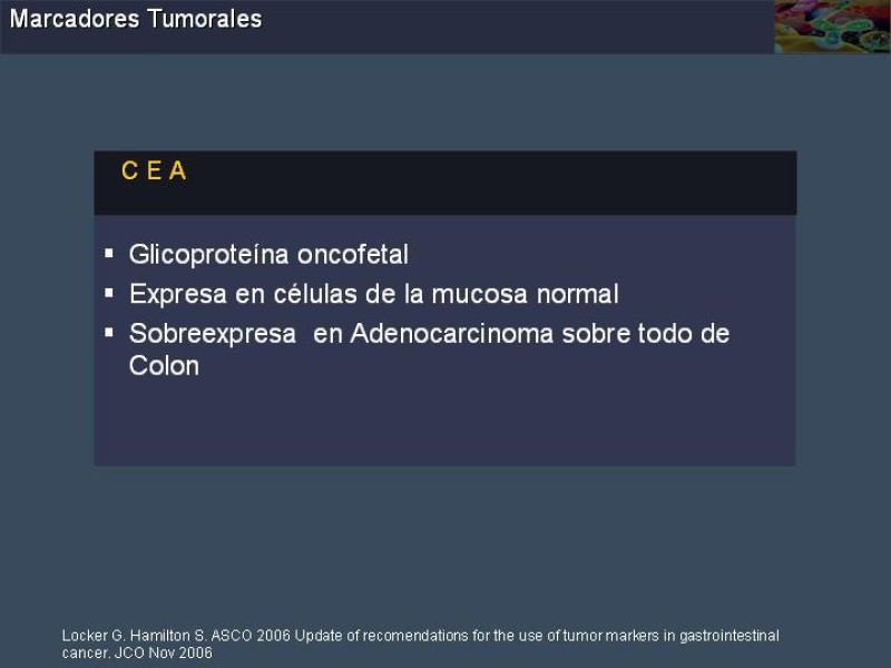 Diapositiva 8 de Marcadores Tumorales