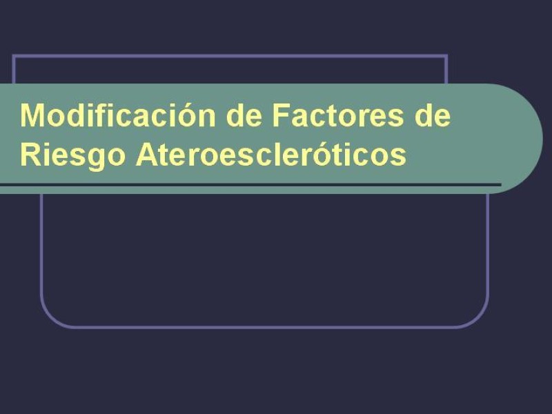 Diapositiva 2 de Tratamiento Médico de la EAO