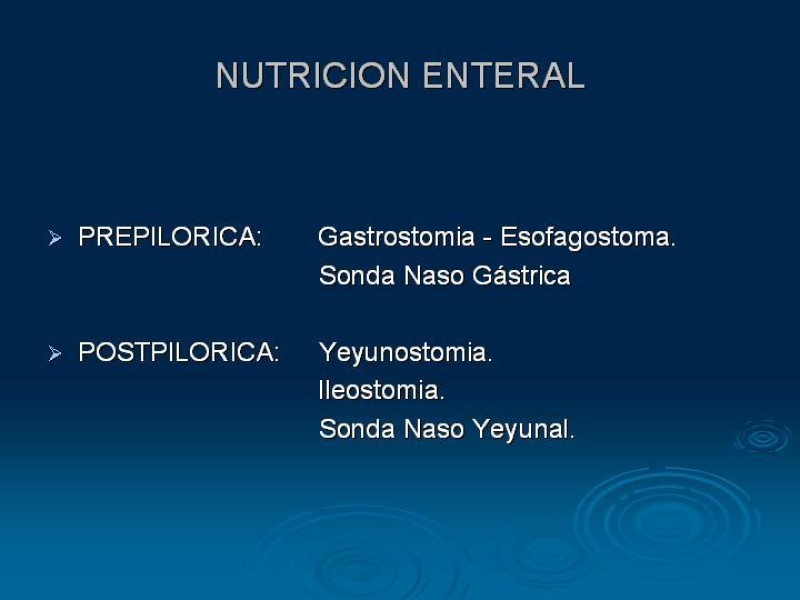 Diapositiva 26 de Soporte Nutricional en Cirugía