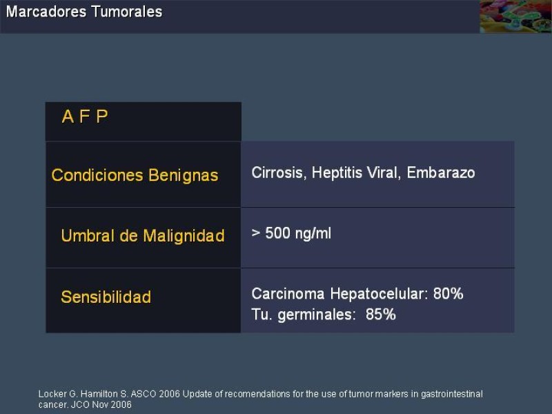 Diapositiva 22 de Marcadores Tumorales