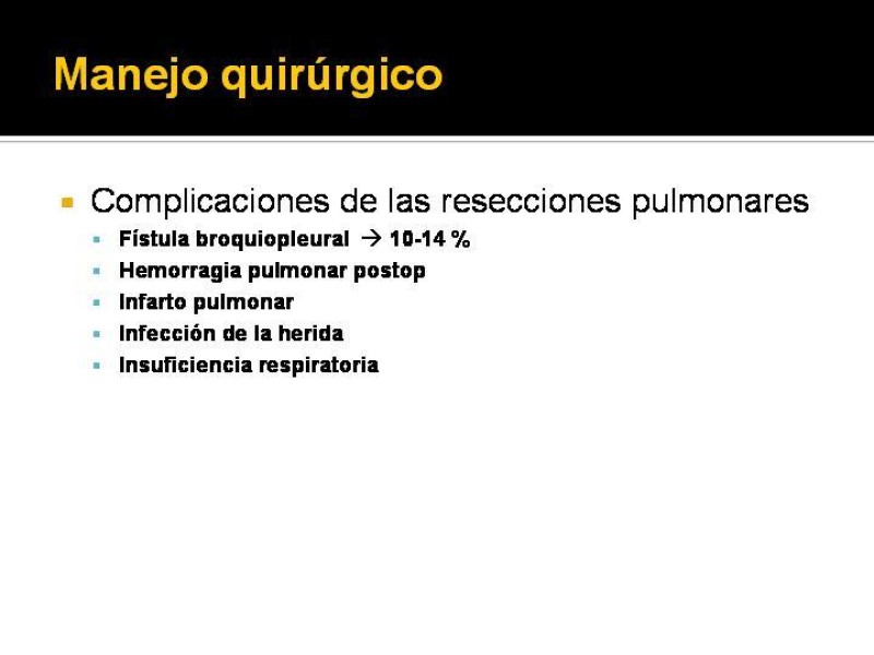 Diapositiva 19 de Hemoptisis Masiva