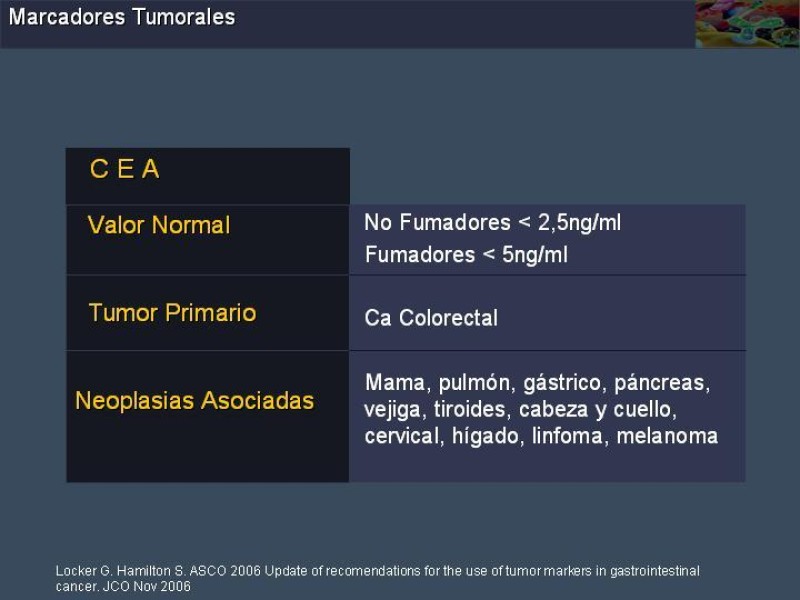 Diapositiva 9 de Marcadores Tumorales