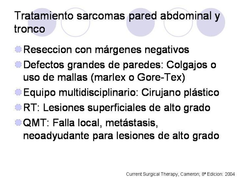 Diapositiva 25 de Sarcomas