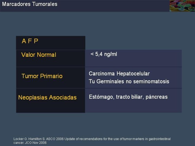 Diapositiva 21 de Marcadores Tumorales