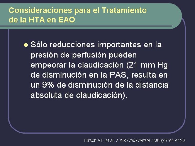 Diapositiva 13 de Tratamiento Médico de la EAO