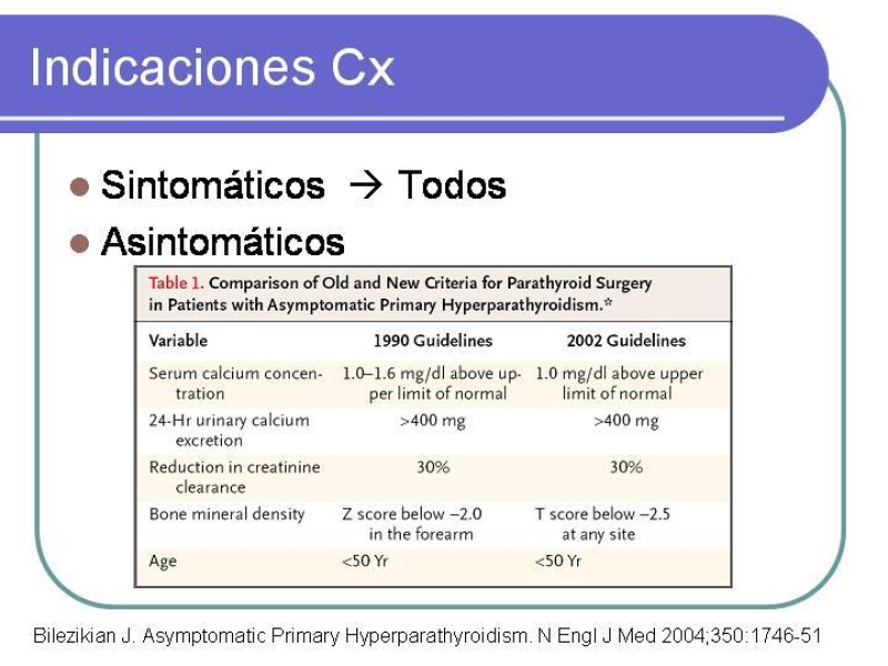 Diapositiva 7 de Hiperparatiroidismo Primario