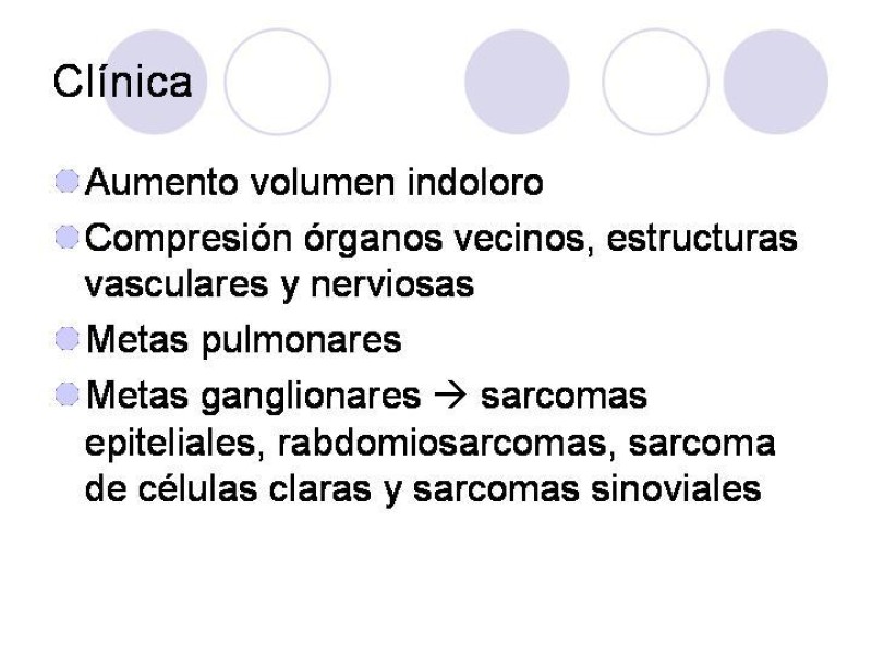 Diapositiva 14 de Sarcomas