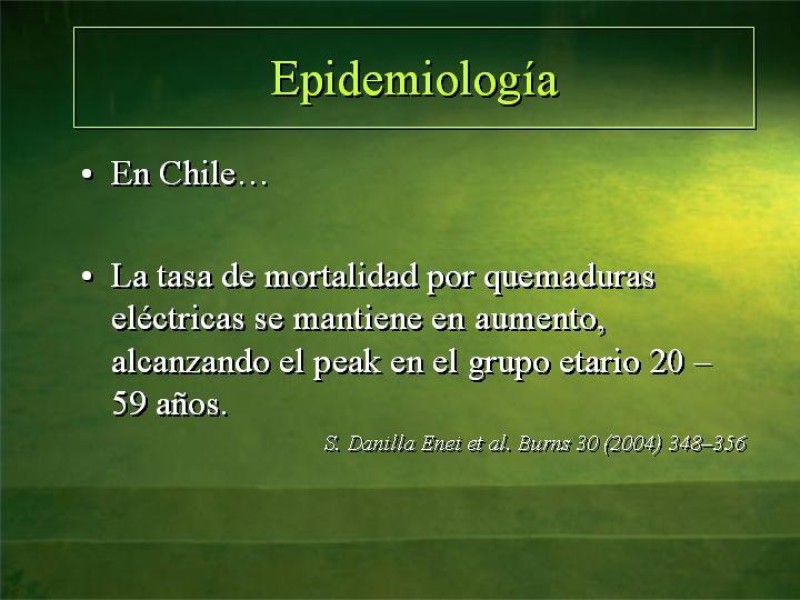 Diapositiva 4 de Lesiones Eléctricas