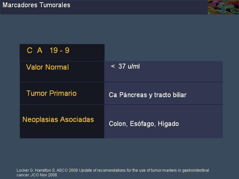 Diapositiva 16 de Marcadores Tumorales