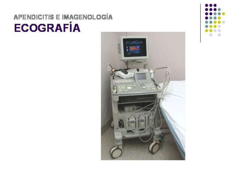 Diapositiva 16 de Imagenología y Apendicitis